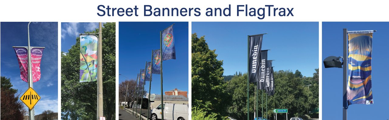 Street Banners and FlagTrax