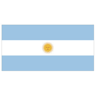 Argentina Flag Horizontal