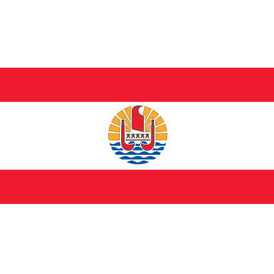 Tahiti - French Polynesia Flag