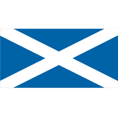 Scotland (St Andrew's Cross) Flag