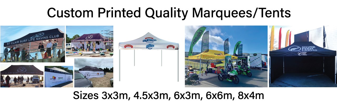 Tent and Event Signage